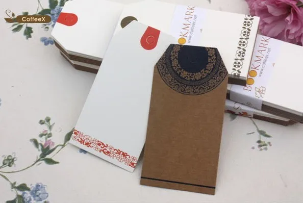 10 комплектов, 240 шт/партия) 3 дизайн ретро DIY уникальный бумажный карты, Закладка, украшение для вечеринки бумажные бирки