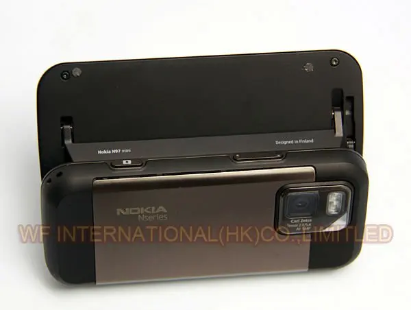 Nokia N97 мини мобильный телефон разблокированный 5MP 3g wifi gps Bluetooth QWERTY клавиатура 3," сенсорный экран и черный