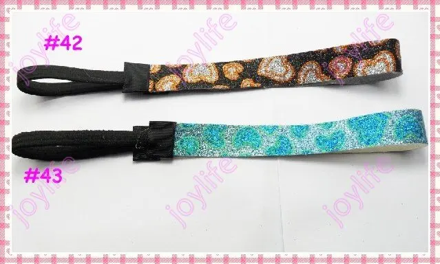 Разноцветные 190 шт 3/" модные блестящие повязки для девочек повязка для волос для софтбола