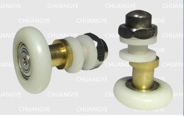 2pcs/4pcs/8pcs/ Partiality Shower Door ROLLERS /Runners/Wheels/Pulleys diameter 25 mm