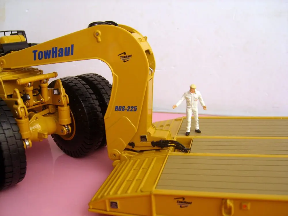NORSCOT-55220 1:50 CAT 784C трактор с буксировщиком Trailertoy