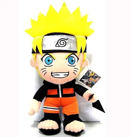 Плюшевые аниме Наруто uzumaki Naruto плюшевые игрушки Косплэй Костюм мягкая милые куклы подарок 1"