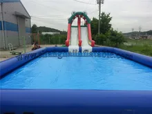 low cost and good price large inflatable pool inflatable swimming pool