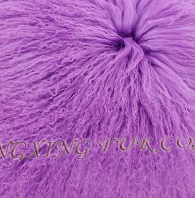purple Cx-g-a-249 теплые На зимнем меху пальто/Для женщин На зимнем меху Пальто для будущих мам Мода/индивидуальный заказ монгольского ягненка Мех животных Куртки - Цвет: purple