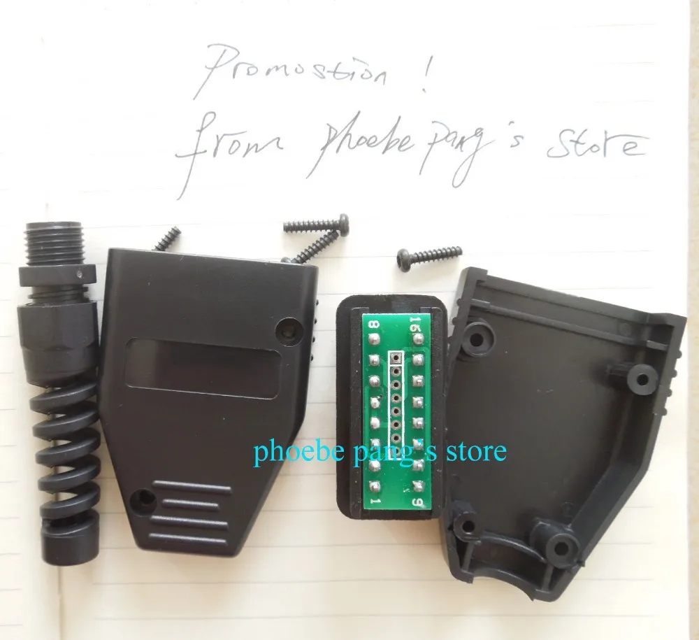 FINETRIP заводская цена! Высокое качество Универсальный 16Pin 16 pin OBDii OBD2 J1962 разъем штекер Адаптер 1 шт