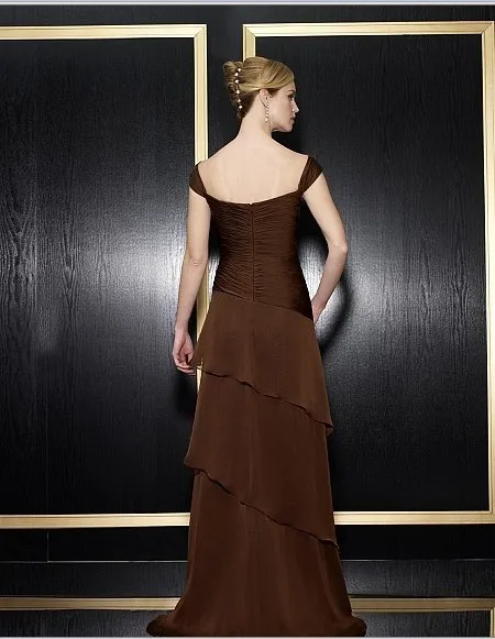 Макси торжественное платье Новинка 2018 года дизайн Лидер продаж vestidos de festa Длинные шифон Вечерние Элегантные платья для матери невесты