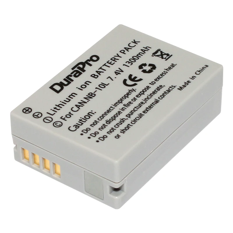 NB 10L batteries NB10L NB 10L Camera Battery for Canon G1X G15 G16