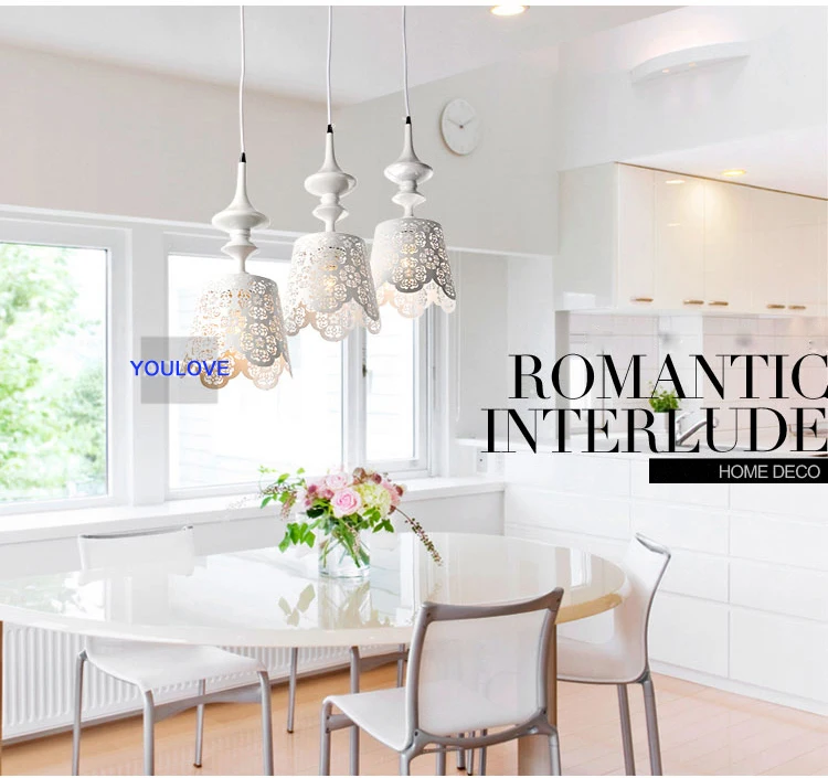 Modern Romantic Pastoral Pendant Lights Fixture Home Indoor Lighting Dining Room Restaurant Hanging Lamps Droplights L67 50cm Light Dining Hanging Lamplighting Dining Room Aliexpress
