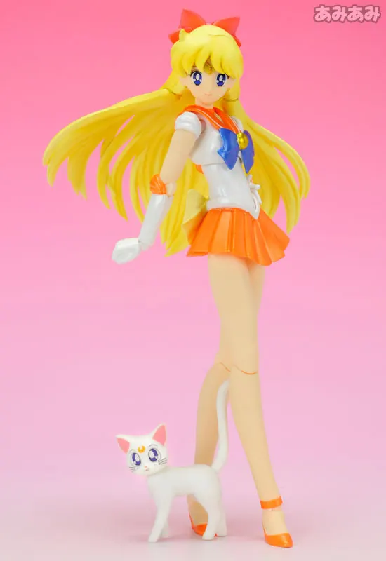 Оригинальная фигурка BANDAI Tamashii нация S. H. Figuarts(СВЧ)-Сейлор Венера из "Pretty Guardian Sailor Moon"