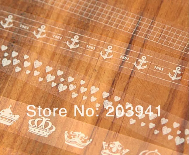 20 шт./лот новый простой сладкий кружево клейкая лента м 10 м белый DIY stick этикетки канцелярские 32 дизайн смешивания оптовая продажа