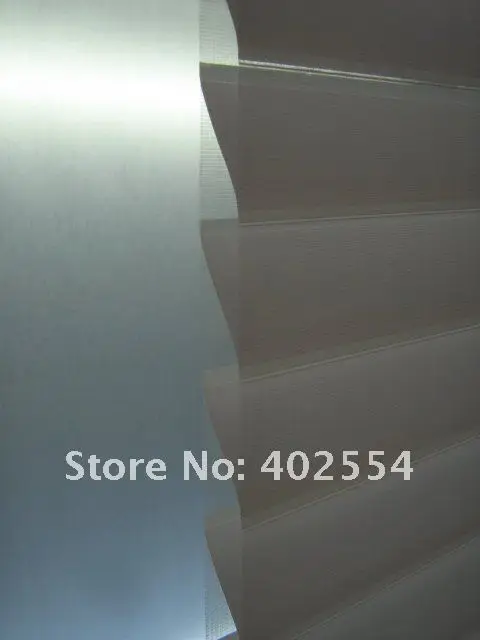 motorized zebra blinds, 1.6m wide or customized as your requirement
