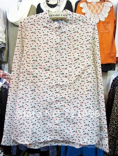 Free shipping 2012 new, women's Floral shirt,long sleeve casual women's shirt,hot sale