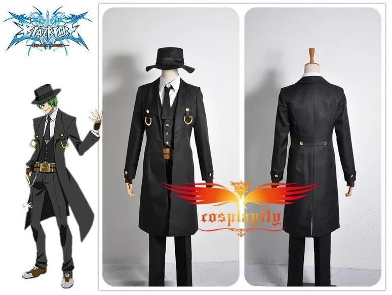 Аниме BlazBlue Hazama Косплей Костюм