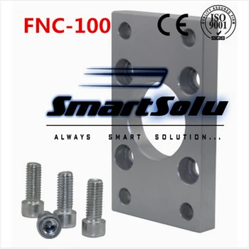 

Free Shipping 2pcs/lot ISO6431 cylinder accessories FA-100,flange installation pieces,as FNC-100,DNC, SE,SI cylinder accessories