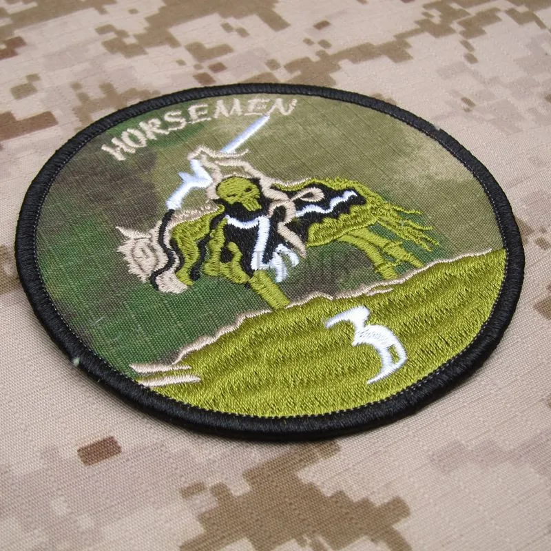 A-TACS FG DEVGRU NSWDGSealTeam3 3A всадников Военная тактика для поднятия морального духа заплата вышивки значки B3234