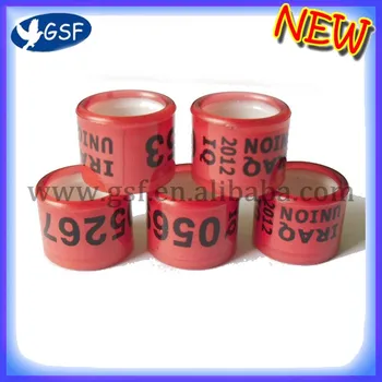 

Affordable pigeon ring with material plastic use for pigeon