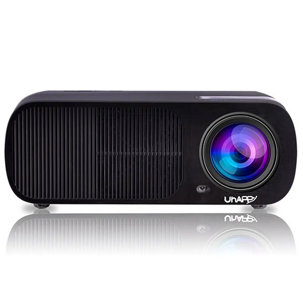 

UhAPPy U20 LCD Projector 1GB 8GB 2600Lm 800 x 480 Pixels 3D Android 4.4 Amlogic S805 Quad-Core 2.4G WiFi Mini Portable Projector