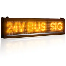 12V OR 24V P10 Semi- Outdoor Cars, Buses Trucks Bluetooth Programmable Led Sign Board Display Advertising Or Publicity For You