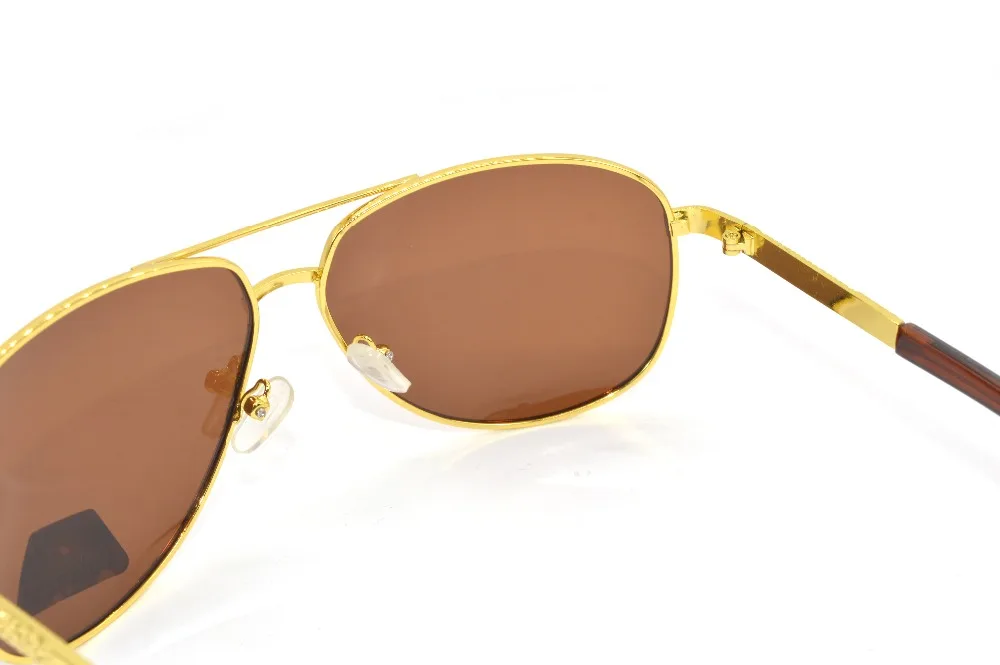 =clara Vida= Classic Sunglasses Double Bridge Fighter Pilot Mens Custom Made Myopic Minus Prescription Polarized-1 To-6