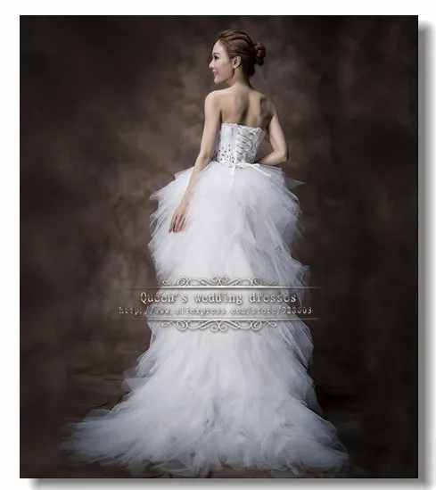 Feathers Wedding Dresses White 2014