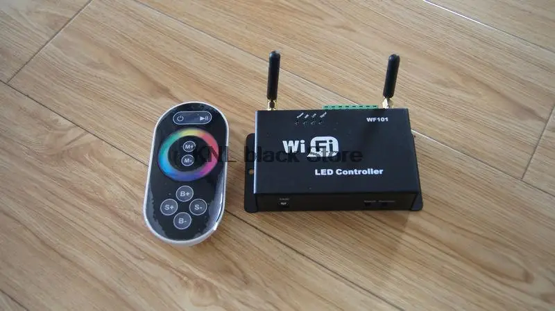 DC12-24V LED WIFI Управление Лер управляется IOS, системы Android Smart сотовый телефон с РФ сенсорный пульт дистанционного управления
