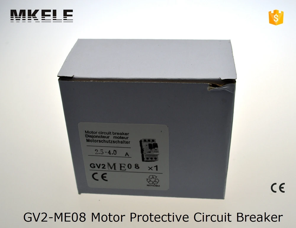 GV2 ME08 электродвигатель автоматический выключатель с Тепловой Магнитной защитой