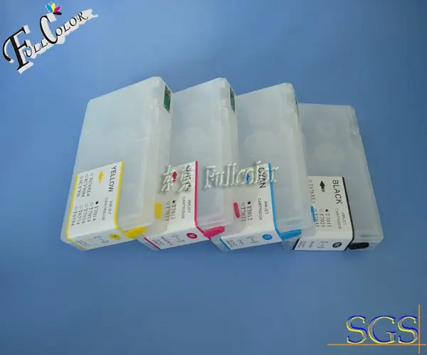 Принтеров для Epson WorkForce Pro wp-4025 DW t7021 T7022 t7023 t7024 чернильный картридж 4 шт. много