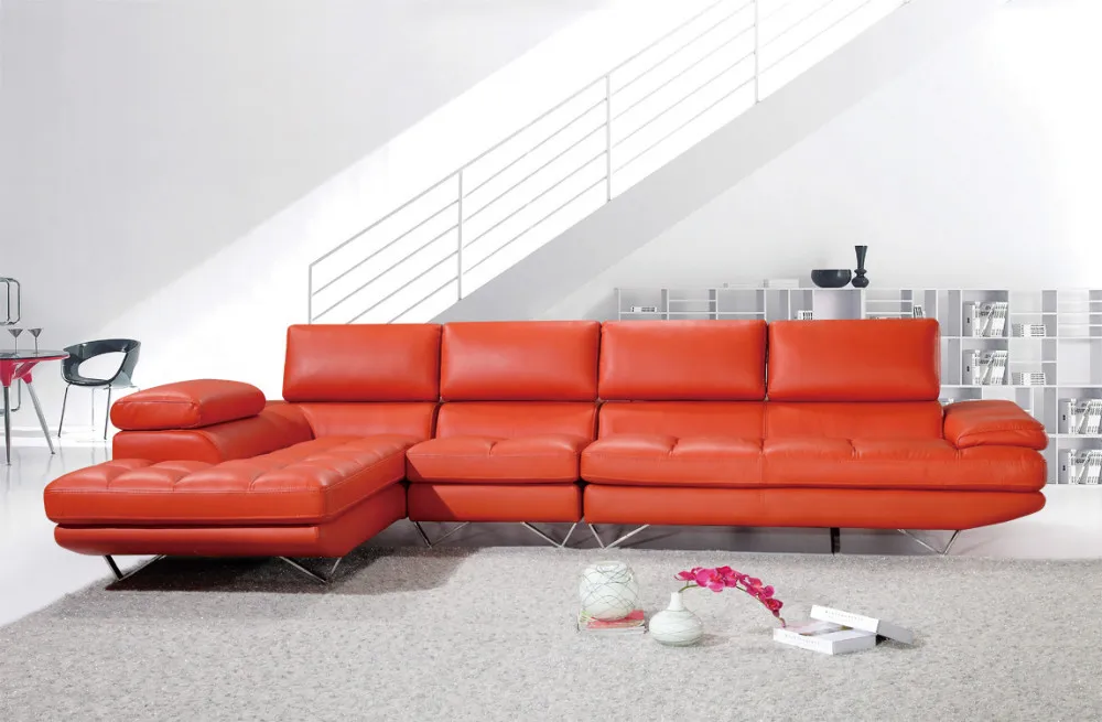 Современные диван, кожаный диван, угловой диван, гостиная мебель, угловой диван Фабрика экспорта оптом по низкой цене C30