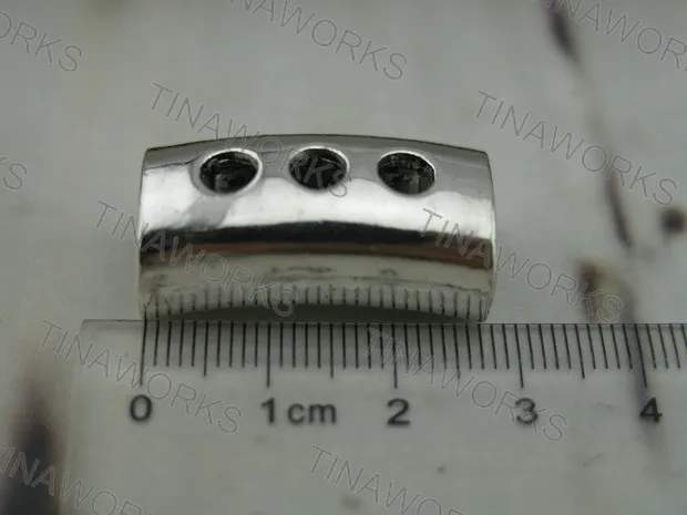 20 шт антикварно-серебряная фурнитура для солодки Кожа 10.5mmx6.3mm- PAT106AS