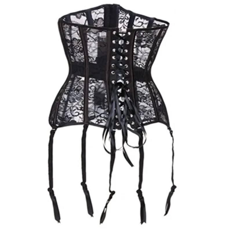 Женский сексуальный эротический корсет латексный для талии готический с