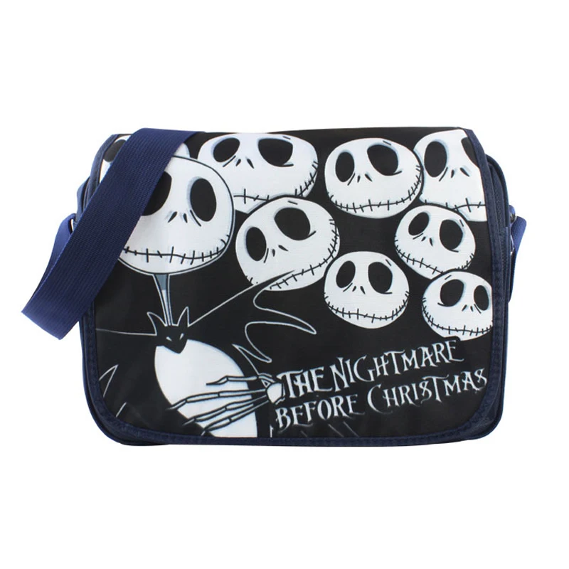 

The Nightmare Before Christmas Polyester shoulder bag Messenger Bag Jack Skellington Type B