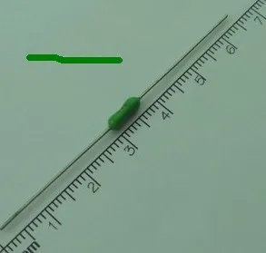 ЖК-предохранитель для монитора зеленого цвета 2x7 мм 250 В/3A