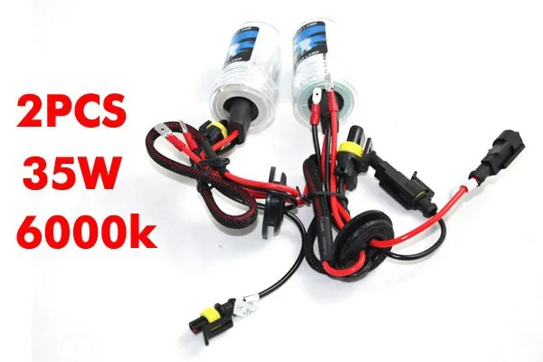 2 шт. x 35 W 4300 K/6000 K/8000 K Ксеноновые лампы накаливания DC12V для H3 H4 H9 H10 H11 H13 9004 9005 9006