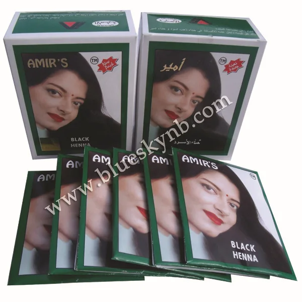 Amir S 100 Natural Black Henna Powder For Hair In Hair Color From