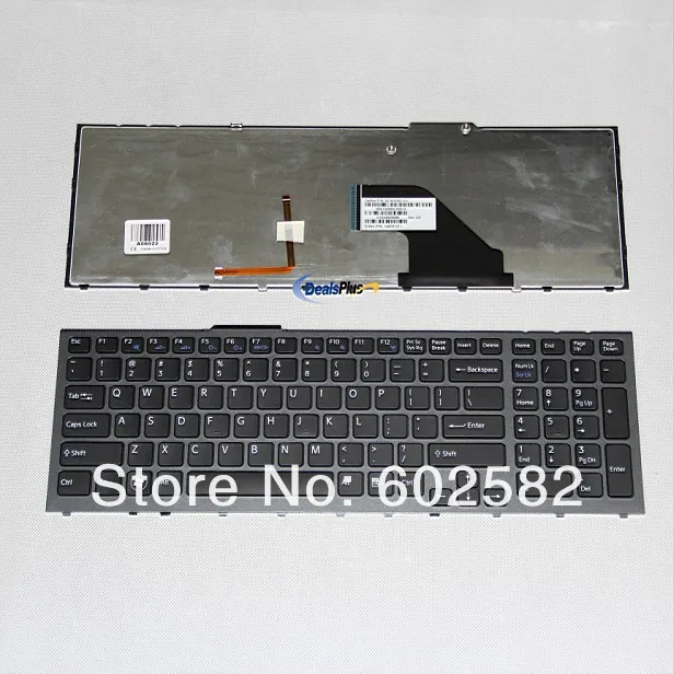 Черная клавиатура для ноутбука для SONY VAIO VPCF11, VPCF12, VPCF13-148781211,148781111