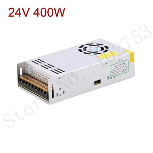 24 v 400 w переключатель питания 1 шт. Сертифицированный dc адаптер питания для Светодиодные полосы, AC220V/110 V трансформатор конвертер