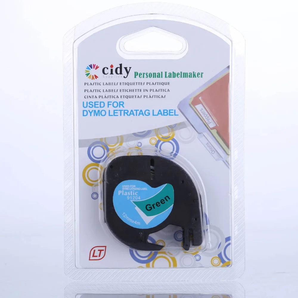 15pcs DYMO LetraTAG 91204 LABEL for DYMO LetraTAG label maker dymo 12MM ...