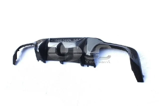Углерода Волокно VRS Стиль сзади диффузор, пригодный для 2011-2013 Mercedes Benz W204 C63 AMG