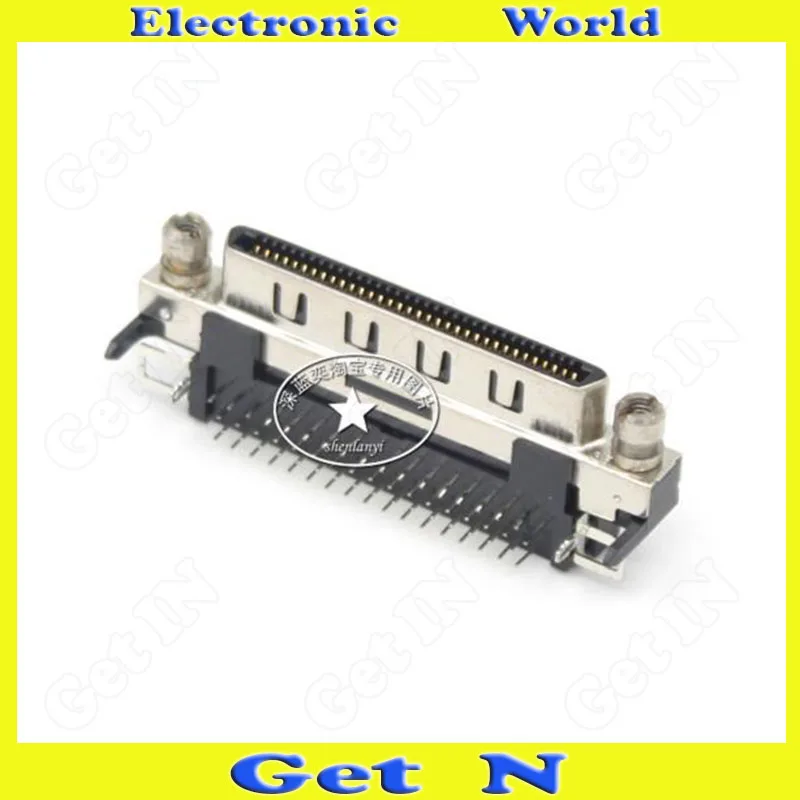 1 шт. HMCR68FS-90 плата SCSI женский конец интерфейс 0,8 интервал VHDCI68 ядро PCB Pin V68 Женский адаптер