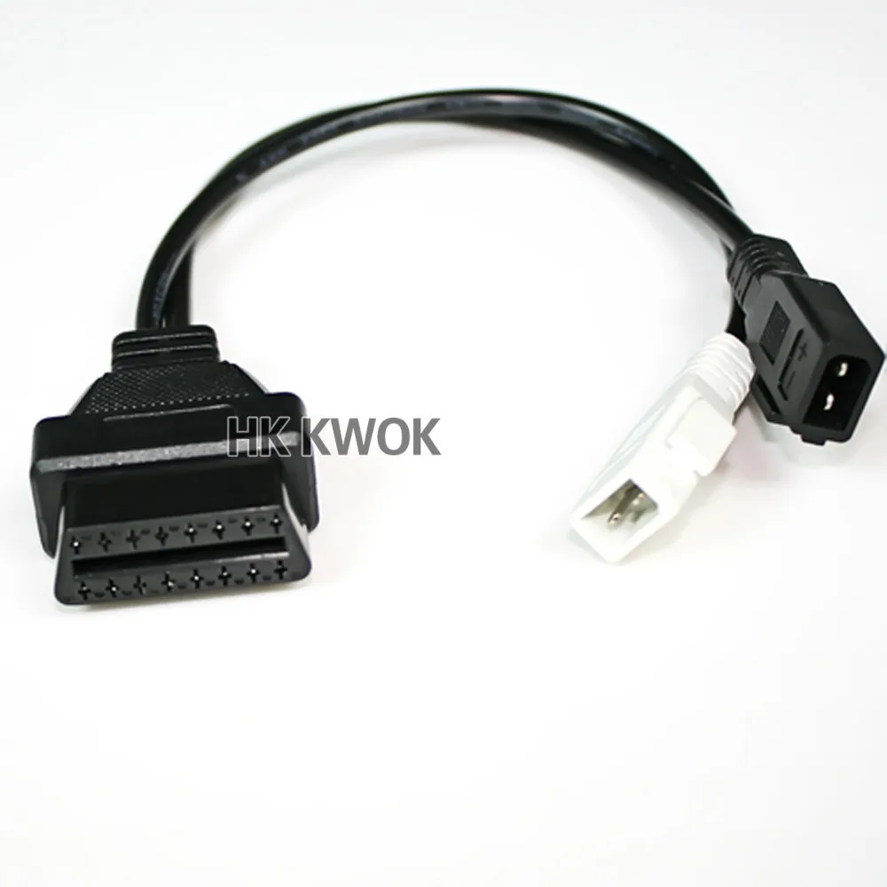 5 шт. OBD 2 OBDII кабель для Audi для Skoda 2x2 2*2 до 16 Pin диагностический сканер Инструменты разъем адаптера