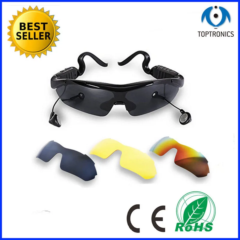 

2017 cheap Sunglasses with Bluetooth Headphones Smart Glasses Polarized Eyewear smartglasses For Android IOS Smart Electronics