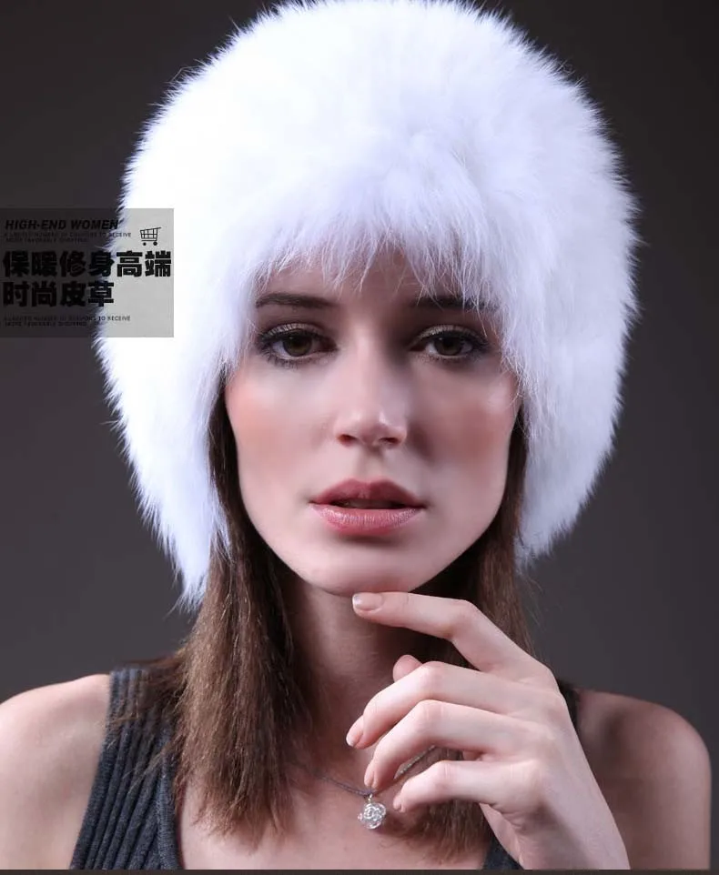 Натуральная WHITE FOX Мех животных Кепки, Silver Fox Мех животных Кепки, лиса Мех животных шляпа, натуральный Мех животных su-14003