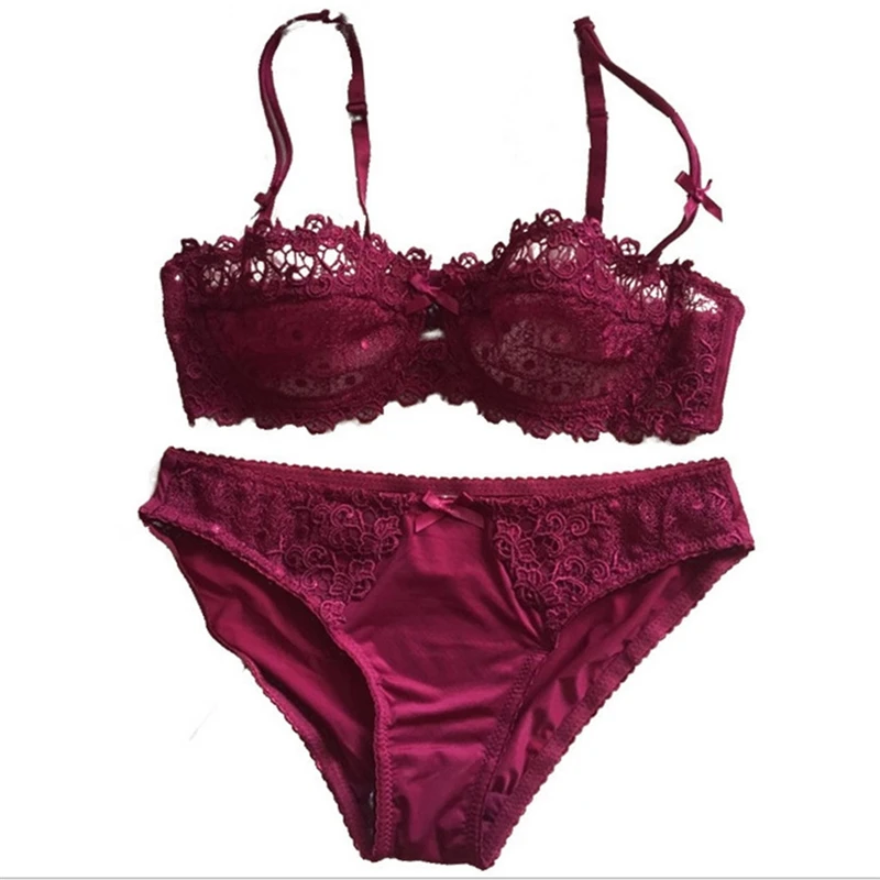 Бюстгальтер краткие наборы Марка Кружева Женщины бюстгальтер устанавливает