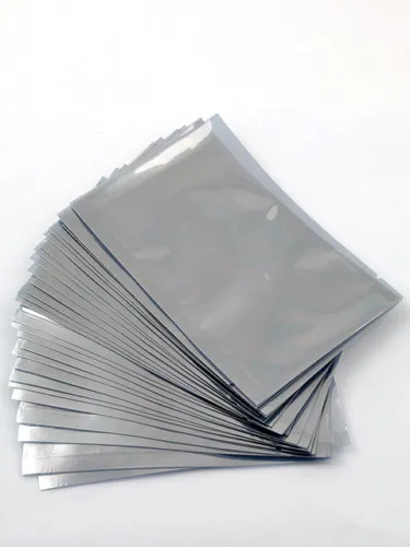 100 ESD Anti-Static Shielding Bags Open-Top 6" x 10" 
