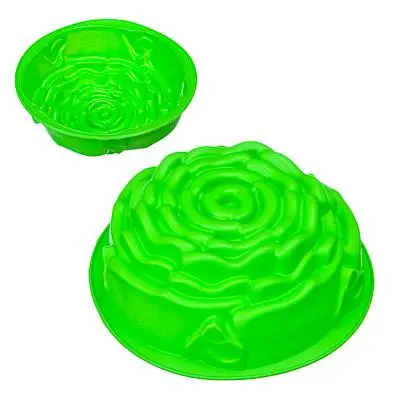 VETTA ФОРМА СИЛИКОНОВАЯ 25X7,5СМ, "РОЗА", 4 ЦВЕТА 2 ШТ