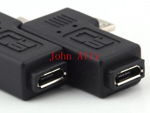 Micro usb Мужской к Micro USB Женский 90 270 градусов угловой Конвертер Разъем синхронизации данных зарядное устройство адаптер для планшетов телефонный кабель