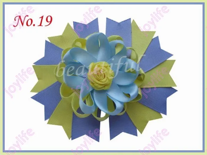 Новые 500 шт 4,5 Роман Махаон гнездо волосы луки rose Изысканная заколка для волос бант для волос для девочек