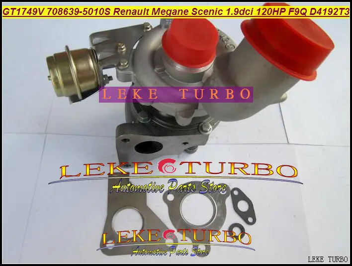 GT1749V 708639-5010S 708639 7701474960 Turbo для Renault Espace Лагуна Меган для Nissan Primera Volvo S40 V40 D4192T3 F9Q 1.9L