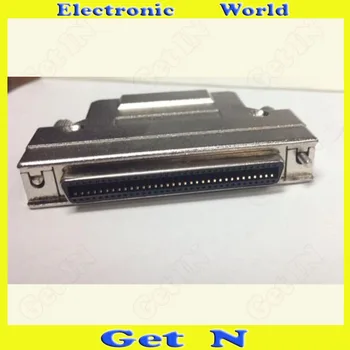 

1pcs SCSI Head CN68P Female Iron Shell SCSI CN68P Female Connector Welding Sharpnel Connector