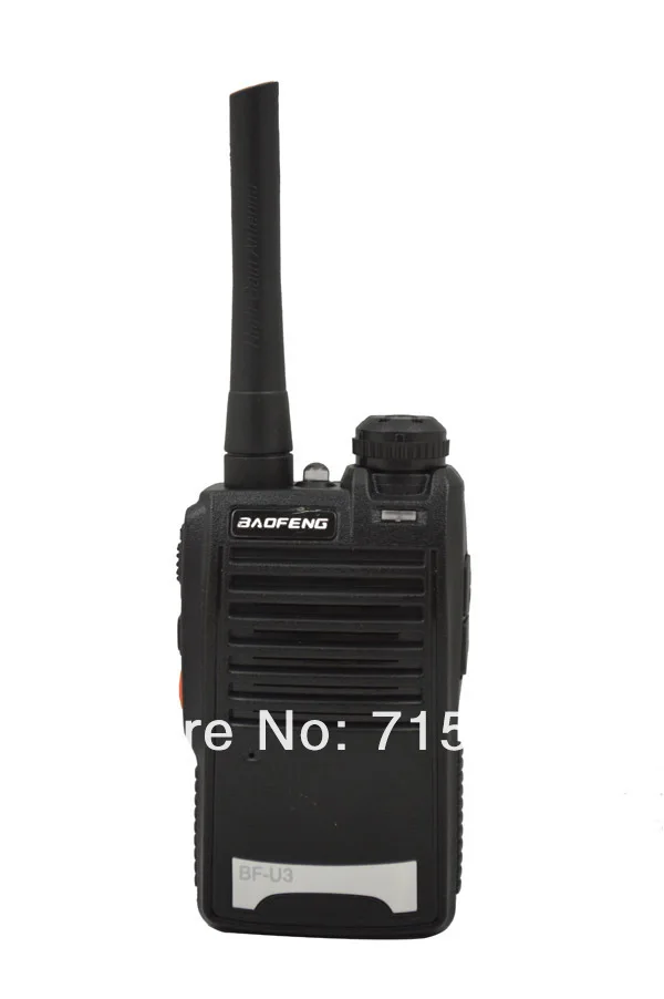 Бесплатная доставка Baofeng BF-U3 UHF 400-470 мГц Малый Мини Pocket переговорные трансивер двухстороннее радио Walkie Talkie мини радио для детей